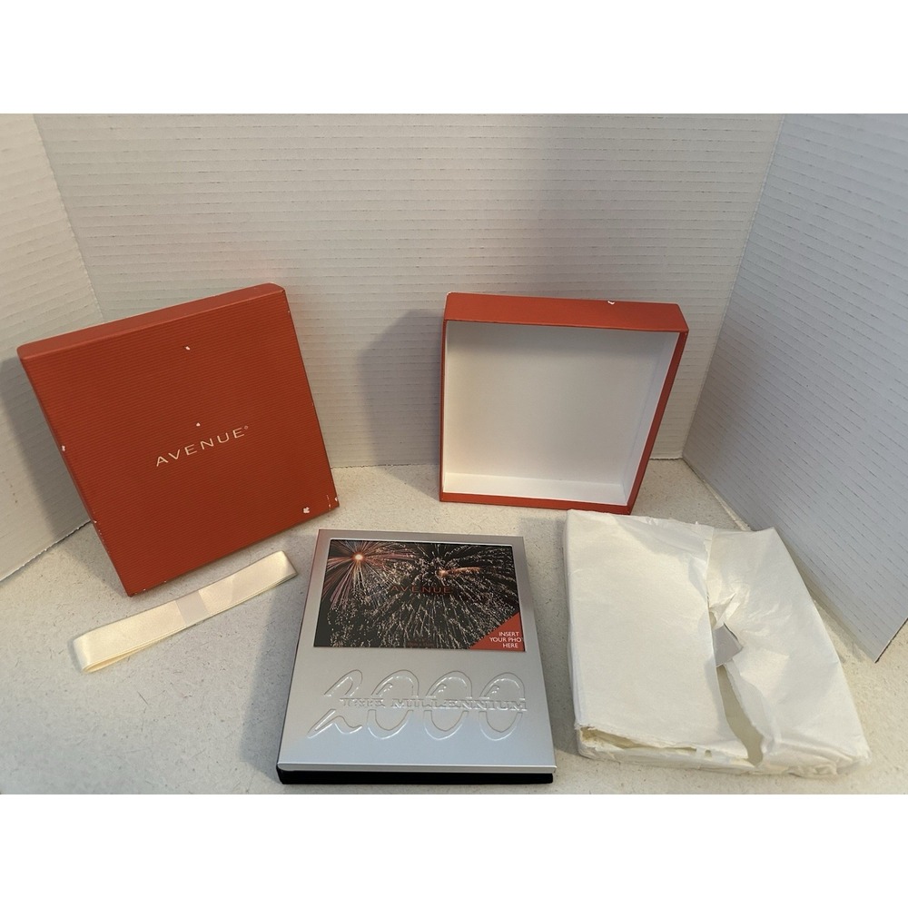 Avenue 2000 The Millennium Photo Album 4x6 With Original Box/ Packing Material